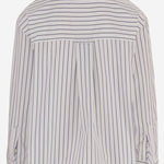 CAMICIA IN COTONE A RIGHE USH808CO0220 A074 AMI 