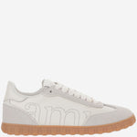 SNEAKERS IN PELLE CON LOGO USN508AL0126 100 AMI 