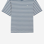 T-SHIRT IN COTONE A RIGHE UTS374JE0210 A044 AMI 