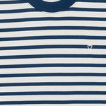 T-SHIRT IN COTONE A RIGHE UTS374JE0210 A044 AMI 
