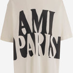 T-SHIRT IN COTONE CON LOGO UTS381726 136 AMI 