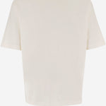 T-SHIRT IN COTONE CON STAMPA UTS384726 136 AMI 