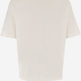 T-SHIRT IN COTONE CON STAMPA UTS384726 136 AMI 
