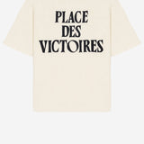 T-SHIRT IN COTONE CON STAMPA LOGO UTS387726 136 AMI 