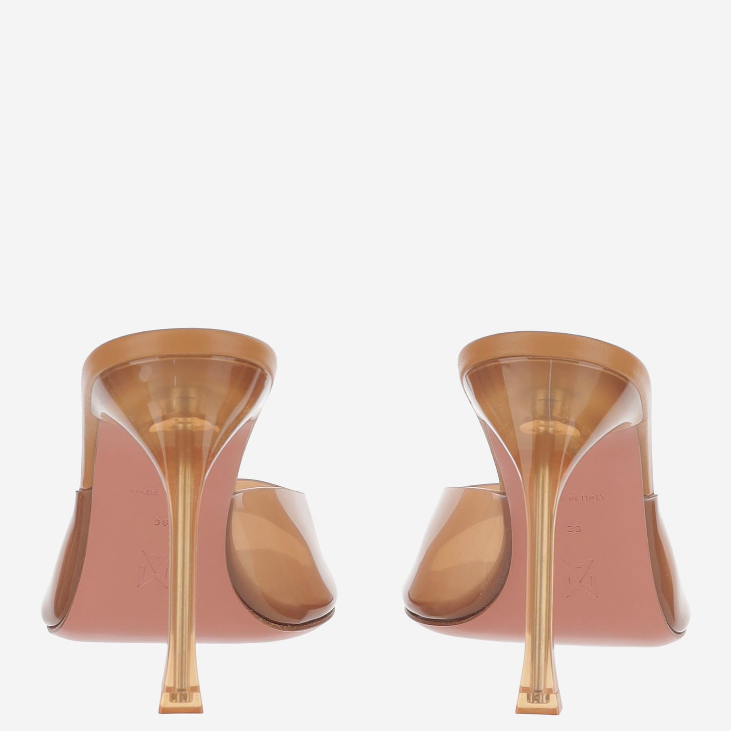 SANDALI ALEXA GLASS ALEXAGLASSSLIPPER 95LATTE AMINA MUADDI 