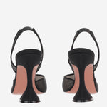 DÉCOLLETÉ HOLLI IN MESH HOLLIMESHSLING 95BLACKMESH AMINA MUADDI 