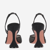 DÉCOLLETÉ HOLLI IN MESH HOLLIMESHSLING 95BLACKMESH AMINA MUADDI 