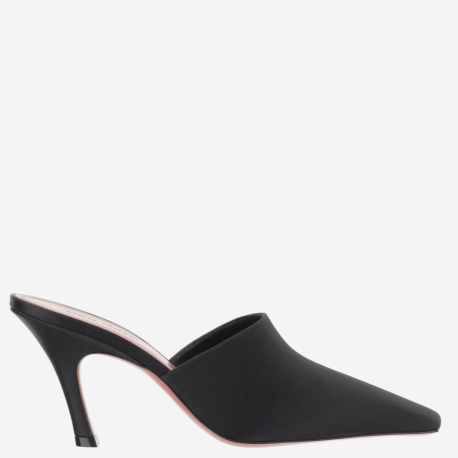Mules Jamie in raso di seta JAMIEMULE 80BLACK AMINA MUADDI 