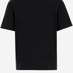 T-SHIRT IN MISTO COTONE CON LOGO 5746984076 010 AND WANDER 