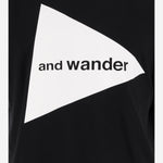T-SHIRT IN MISTO COTONE CON LOGO 5746984076 010 AND WANDER 