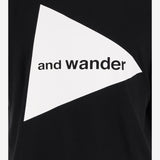 T-SHIRT IN MISTO COTONE CON LOGO 5746984076 010 AND WANDER 