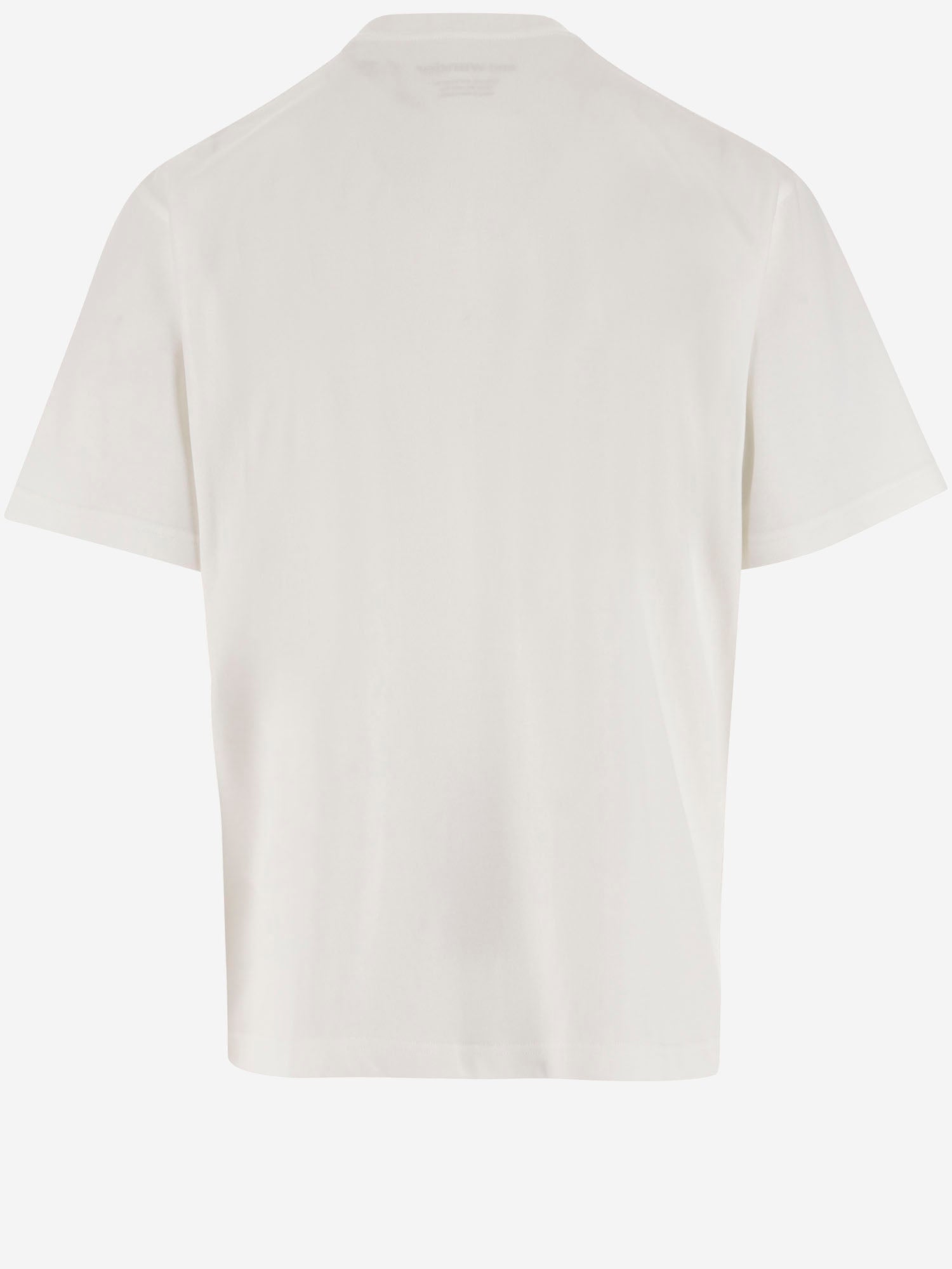 T-SHIRT IN MISTO COTONE CON LOGO 5746984076 030 AND WANDER 