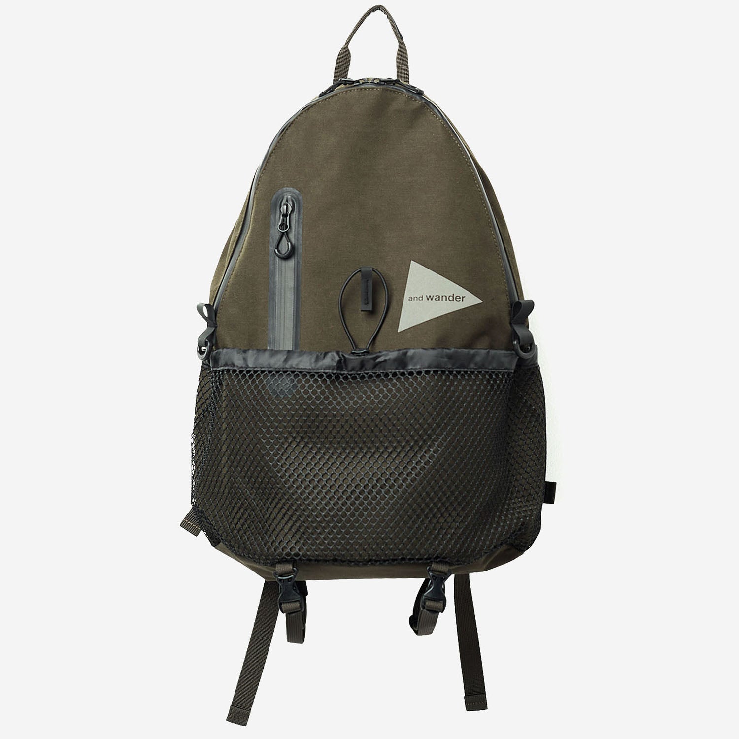 ZAINO IN MISTO COTONE CON TASCA IN RETE 5745985223 181 AND WANDER 