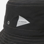 CAPPELLO BUCKET IN MISTO COTONE 5745986244 010 AND WANDER 