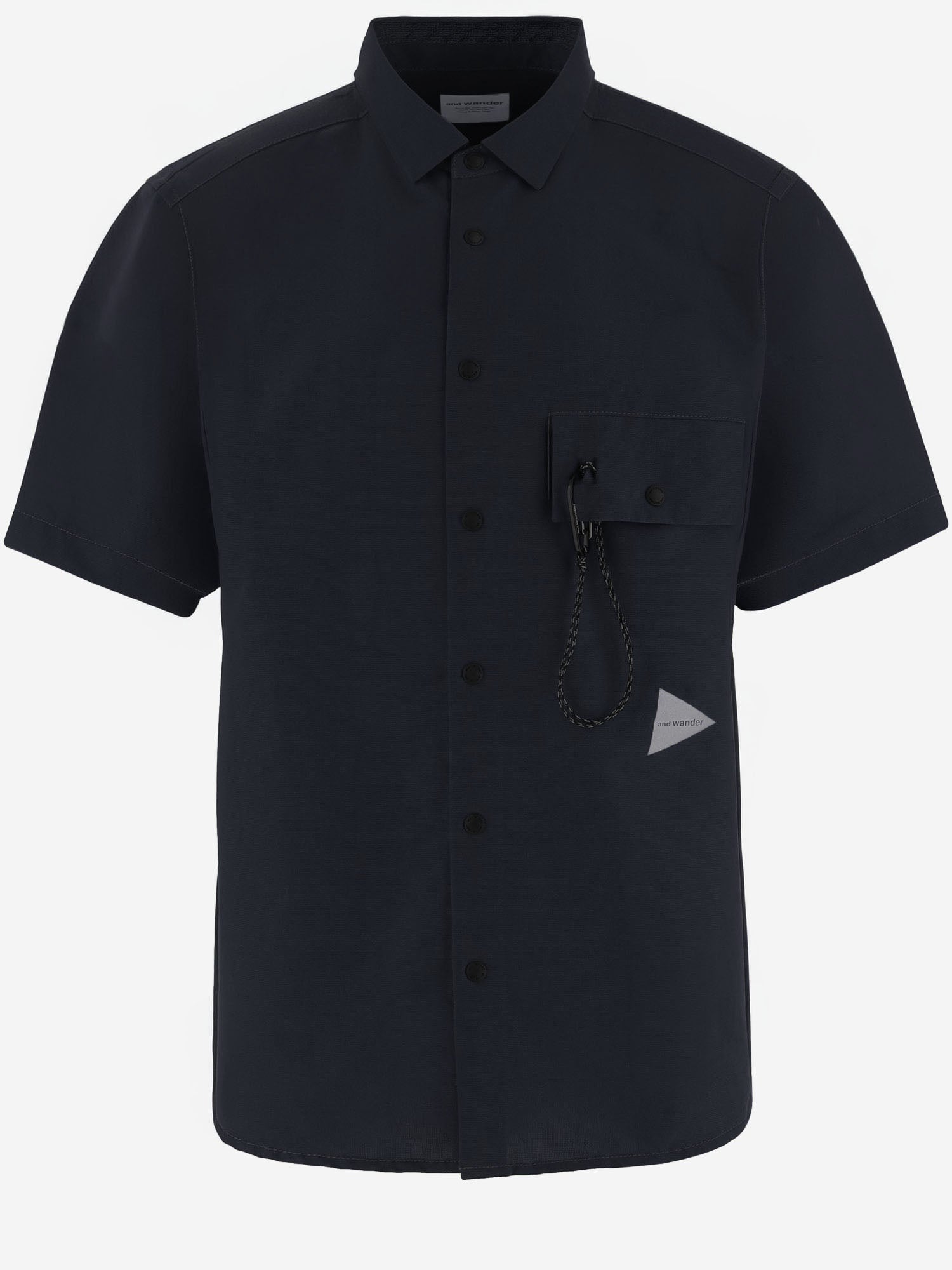 CAMICIA IN NYLON CON TASCA APPLICATA 5746143025 010 AND WANDER 