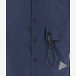 CAMICIA IN NYLON CON TASCA APPLICATA 5746143025 110 AND WANDER 
