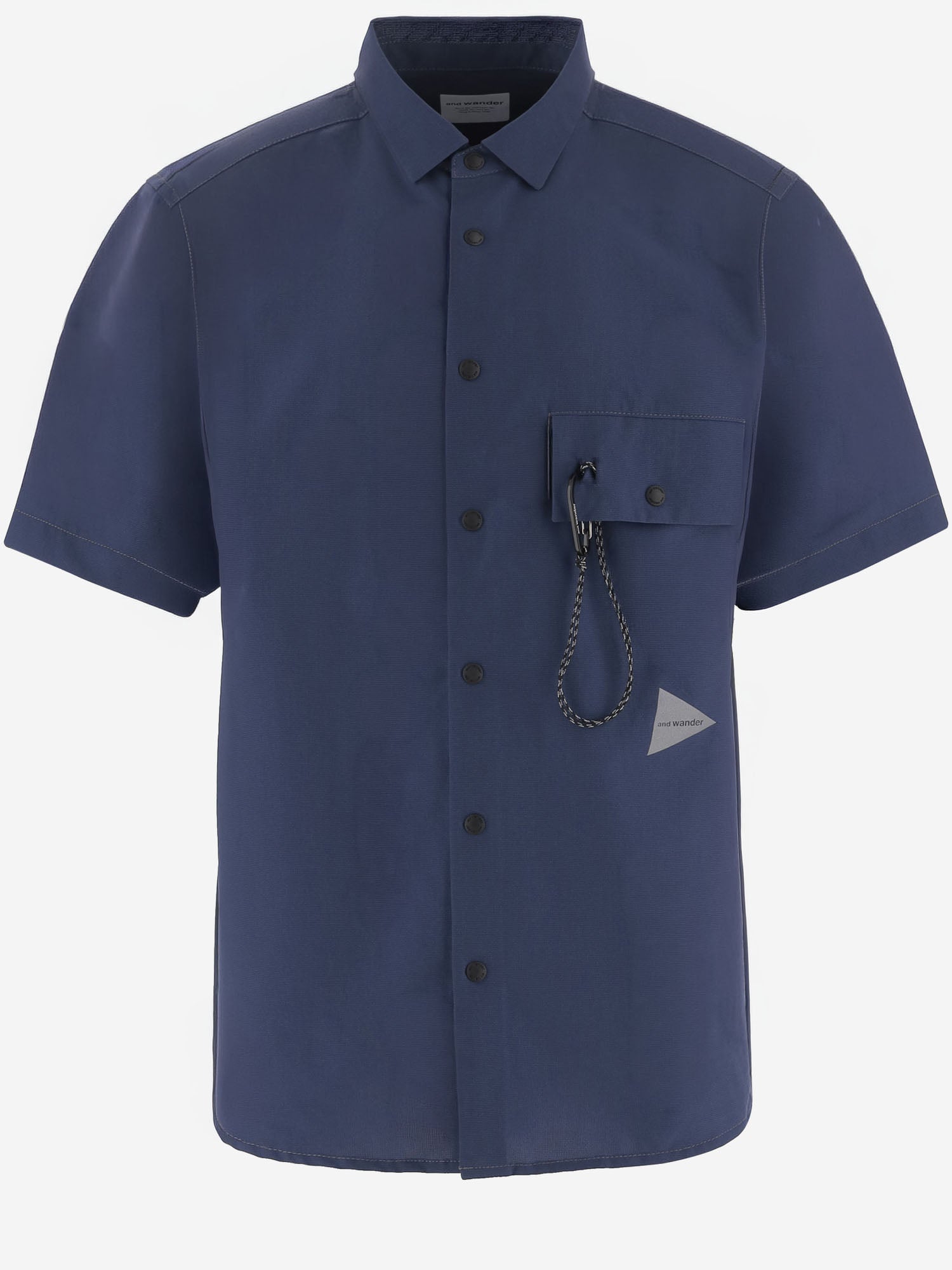 CAMICIA IN NYLON CON TASCA APPLICATA 5746143025 110 AND WANDER 