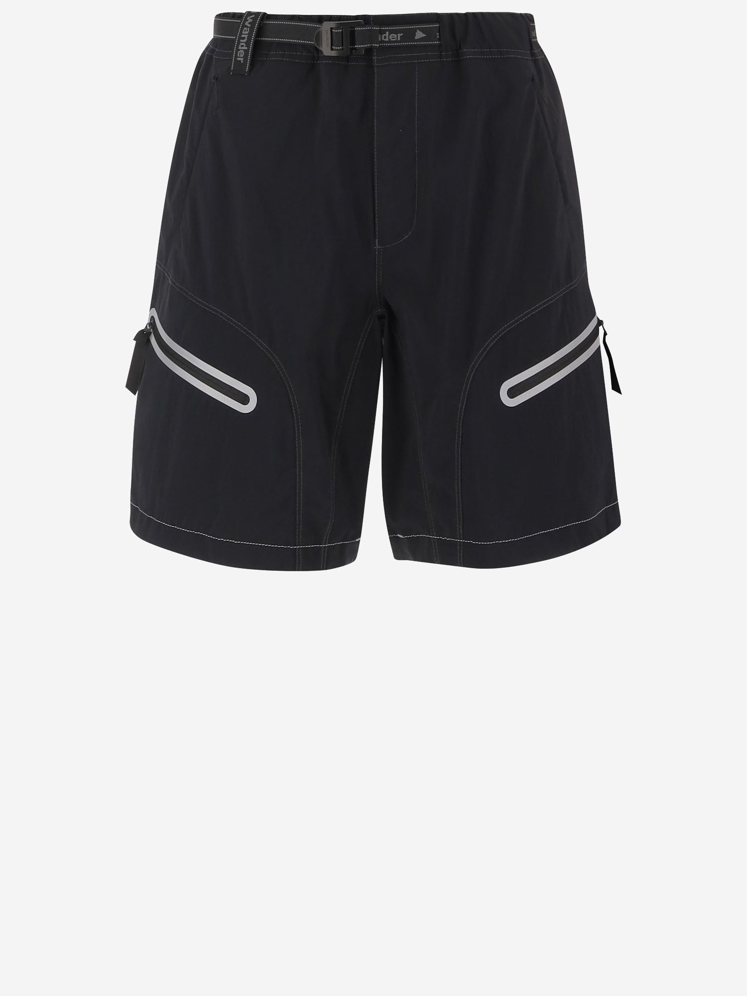 PANTALONI CORTI IN NYLON 5746152038 010 AND WANDER 