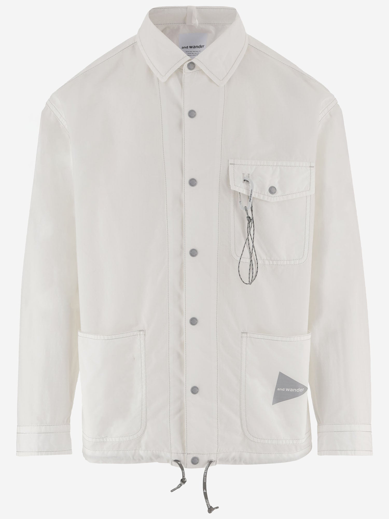 GIACCA IN MISTO COTONE CON LOGO 5746183059 030 AND WANDER 
