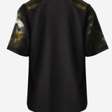 CAMICIA IN NYLON CON STAMPA ASTRATTA 5746183513 403 AND WANDER 