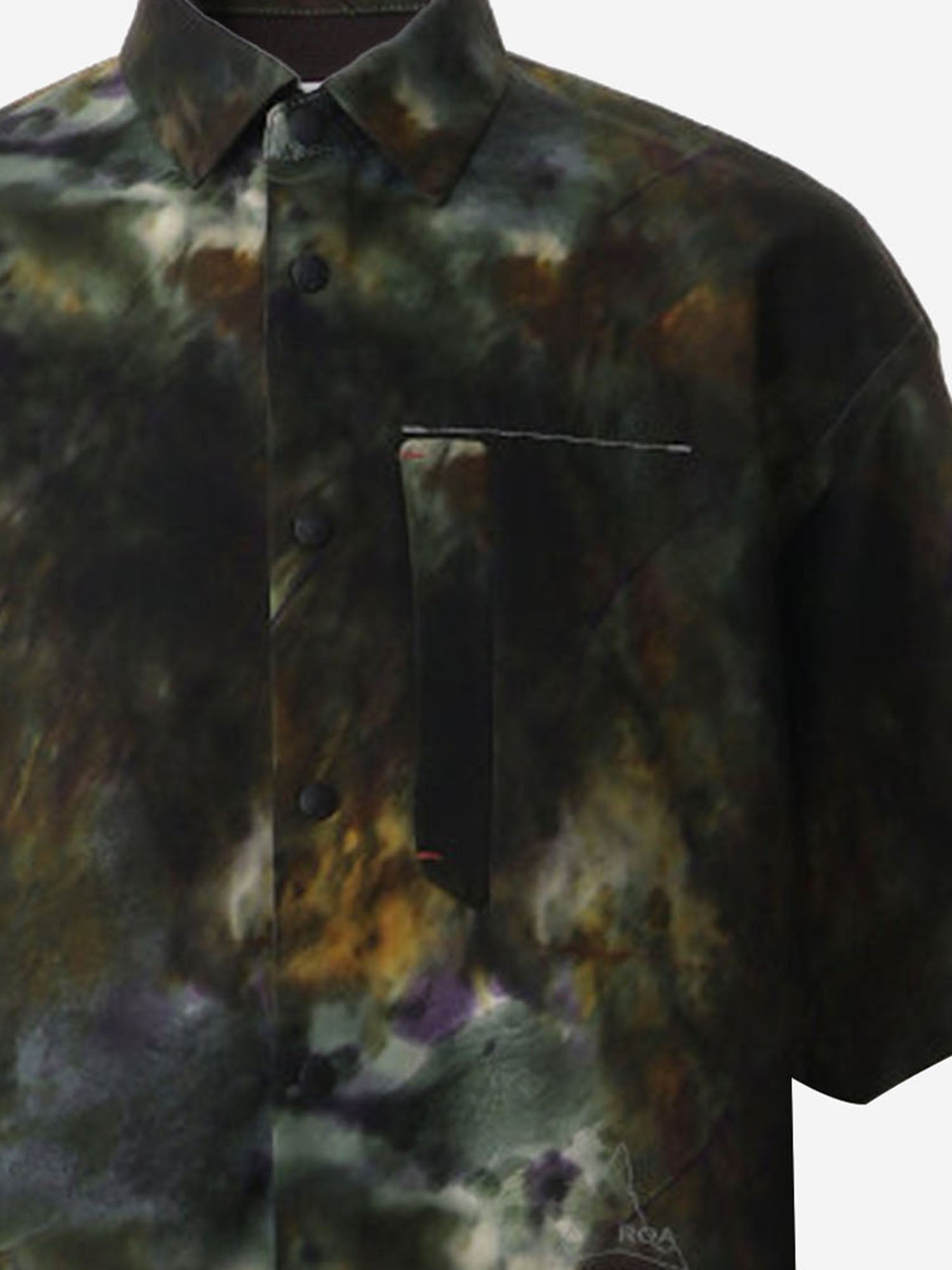 CAMICIA IN NYLON CON STAMPA ASTRATTA 5746183513 403 AND WANDER 