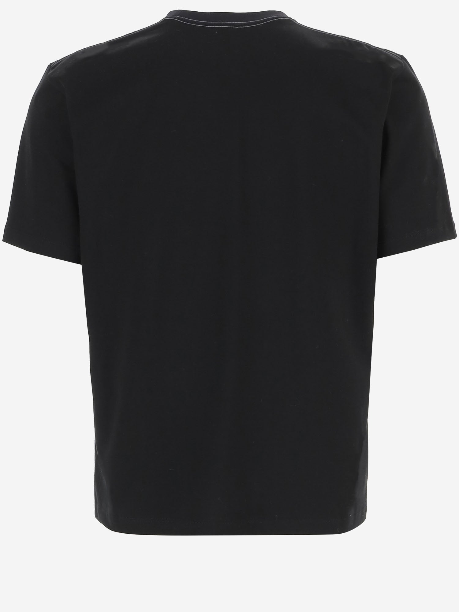 T-shirt in cotone con logo lettering 5746184074 010 AND WANDER 