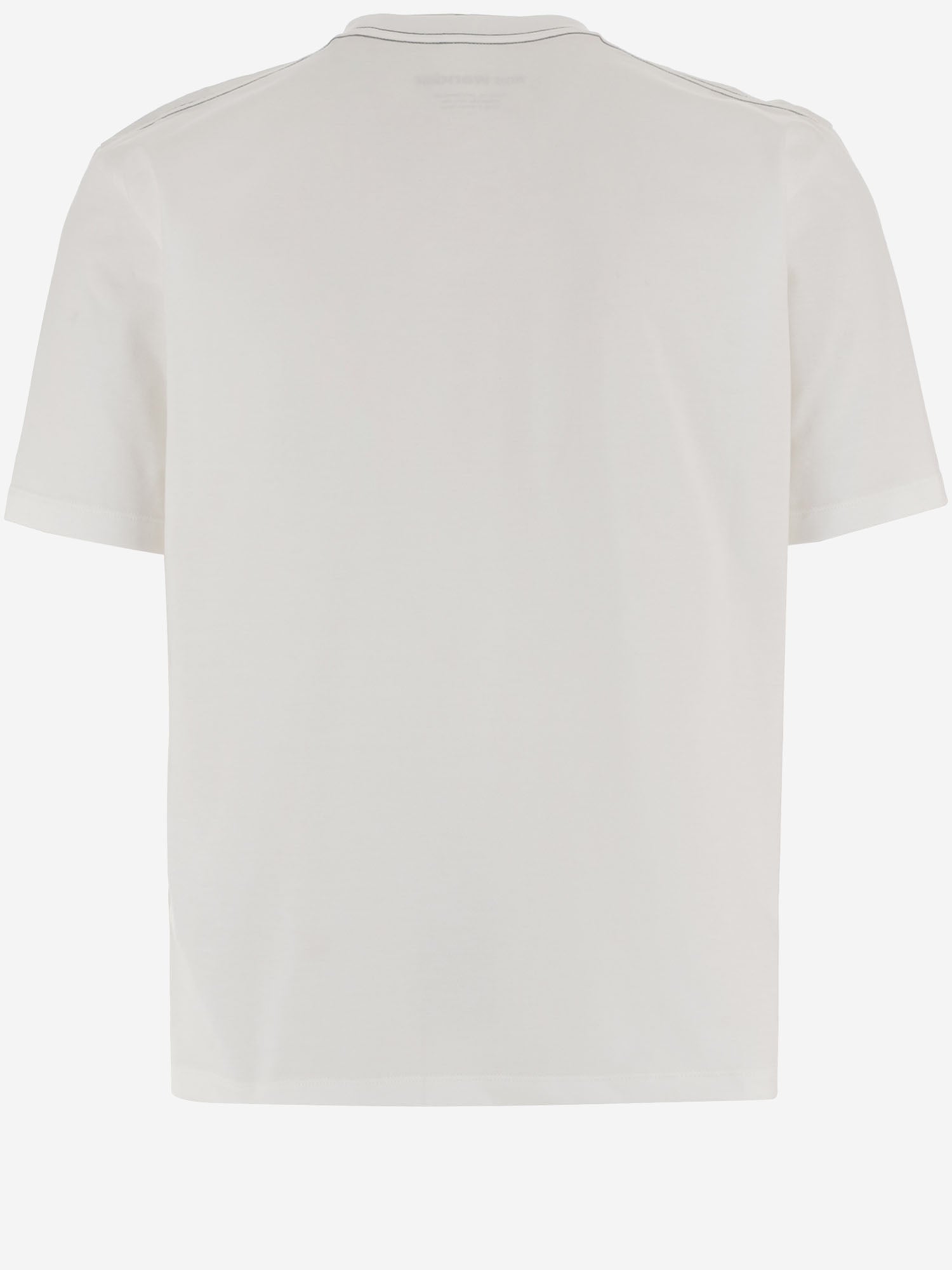 T-shirt in cotone con logo lettering 5746184074 030 AND WANDER 