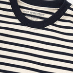 T-SHIRT IN COTONE A RIGHE CON TASCHINO 5746184310 120 AND WANDER 