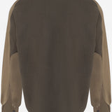 CAMICIA IN NYLON CON PANNELLO POSTERIORE A CONTRASTO 5746953019 182 AND WANDER 