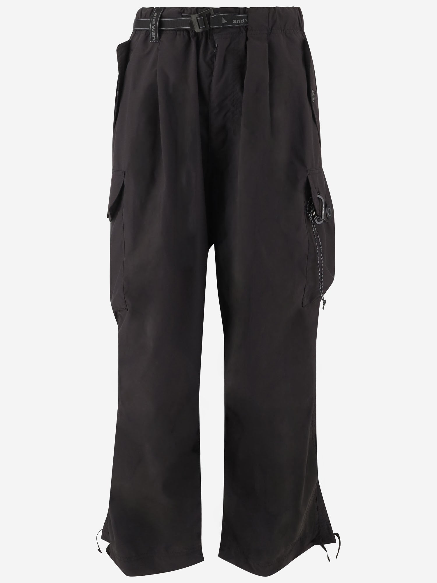 PANTALONI CARGO IN NYLON 5746982088 010 AND WANDER 