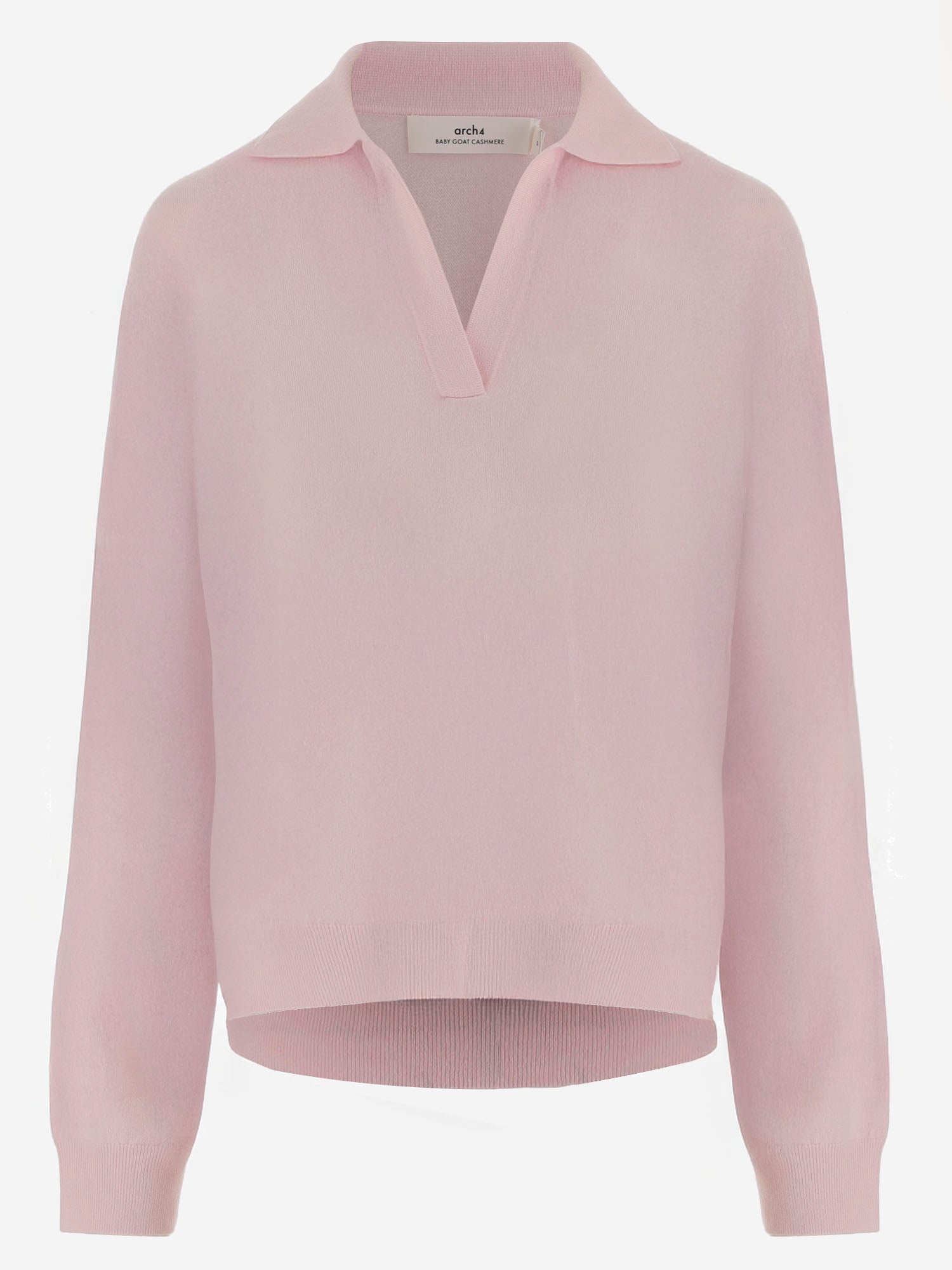 MAGLIONE CON COLLETTO A V IN CASHMERE KNJP21106 292 ARCH4 