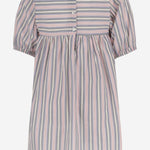 Abito in cotone stretch a righe 01618133 361 BABE & TESS KIDS 