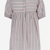 Abito in cotone stretch a righe 01618133 361 BABE & TESS KIDS 