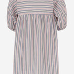 Abito in cotone stretch a righe 01618133 361 BABE & TESS KIDS 