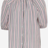 Camicia in cotone stretch a righe 03618171 361 BABE & TESS KIDS 