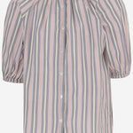 Camicia in cotone stretch a righe 03618171 361 BABE & TESS KIDS 