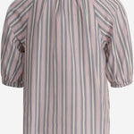Camicia in cotone stretch a righe 03618171 361 BABE & TESS KIDS 