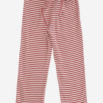 PANTALONI IN MISTO COTONE STRETCH CON MOTIVO A RIGHE 04618056 327 BABE & TESS KIDS 