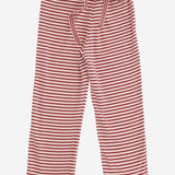 PANTALONI IN MISTO COTONE STRETCH CON MOTIVO A RIGHE 04618056 327 BABE & TESS KIDS 