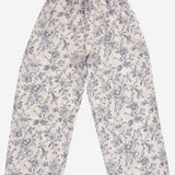 PANTALONI IN MISTO LINO CON MOTIVO FLOREALE 04618057 325 BABE & TESS KIDS 