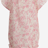 TUTINA IN MISTO LINO CON MOTIVO FLOREALE 17618088 336 BABE & TESS KIDS 