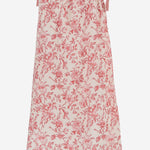 ABITO IN MISTO LINO CON MOTIVO FLOREALE 19618111 110 BABE & TESS KIDS 