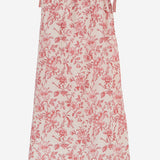 ABITO IN MISTO LINO CON MOTIVO FLOREALE 19618111 110 BABE & TESS KIDS 