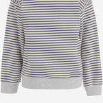 Felpa in cotone stretch a righe 23618063 135 BABE & TESS KIDS 