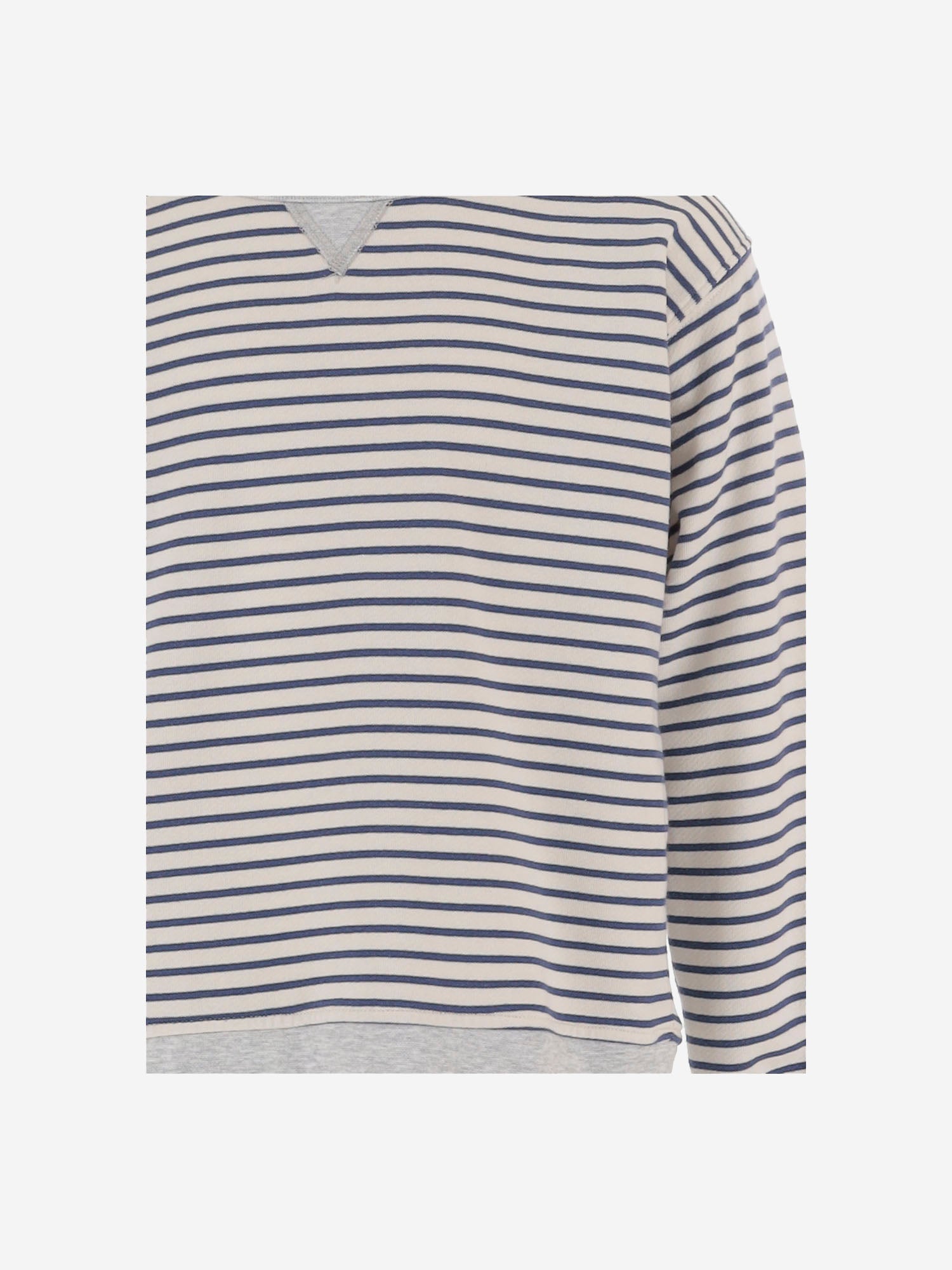 Felpa in cotone stretch a righe 23618063 135 BABE & TESS KIDS 