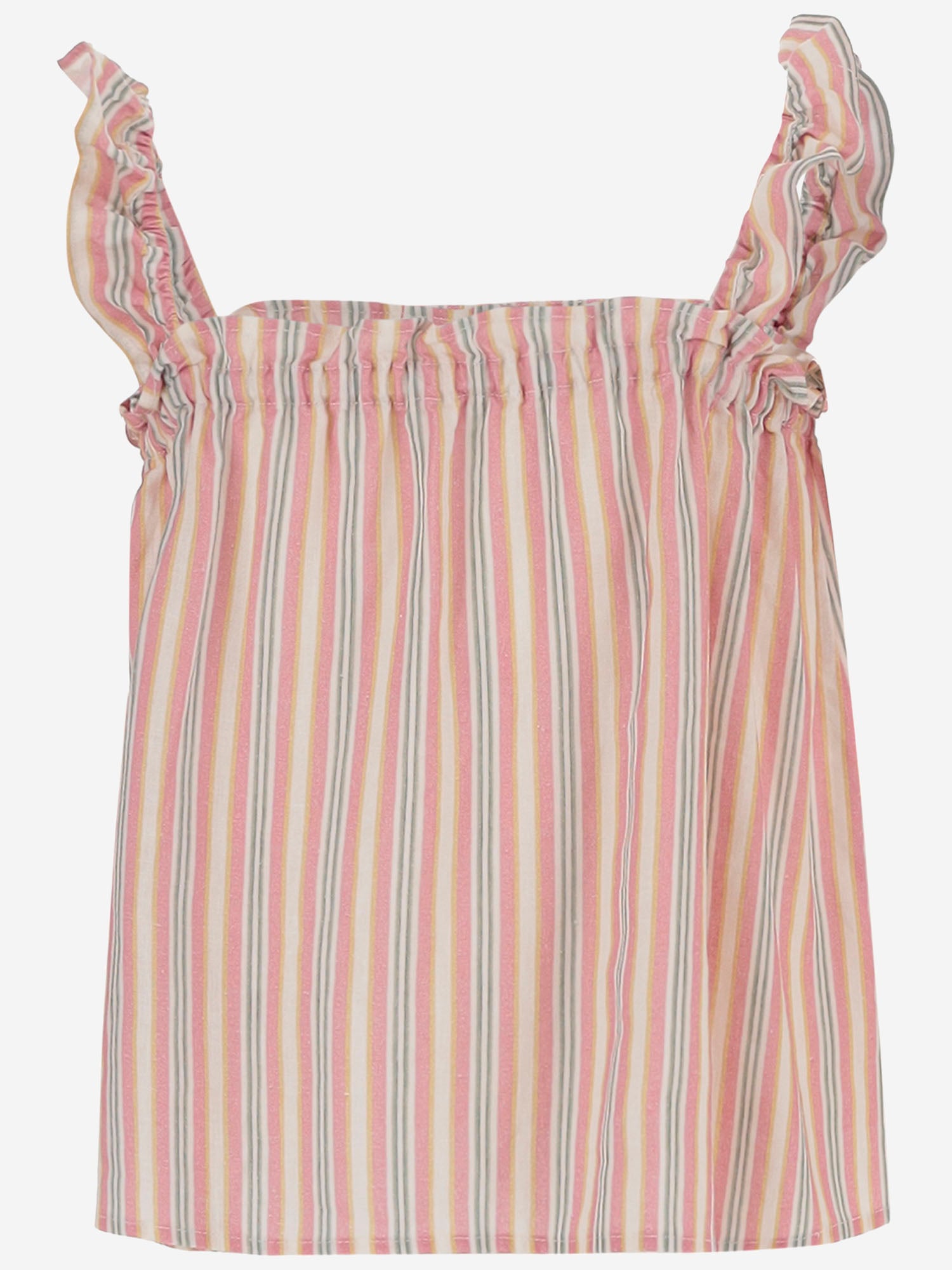 Canotta in misto lino 26618116 073 BABE & TESS KIDS 