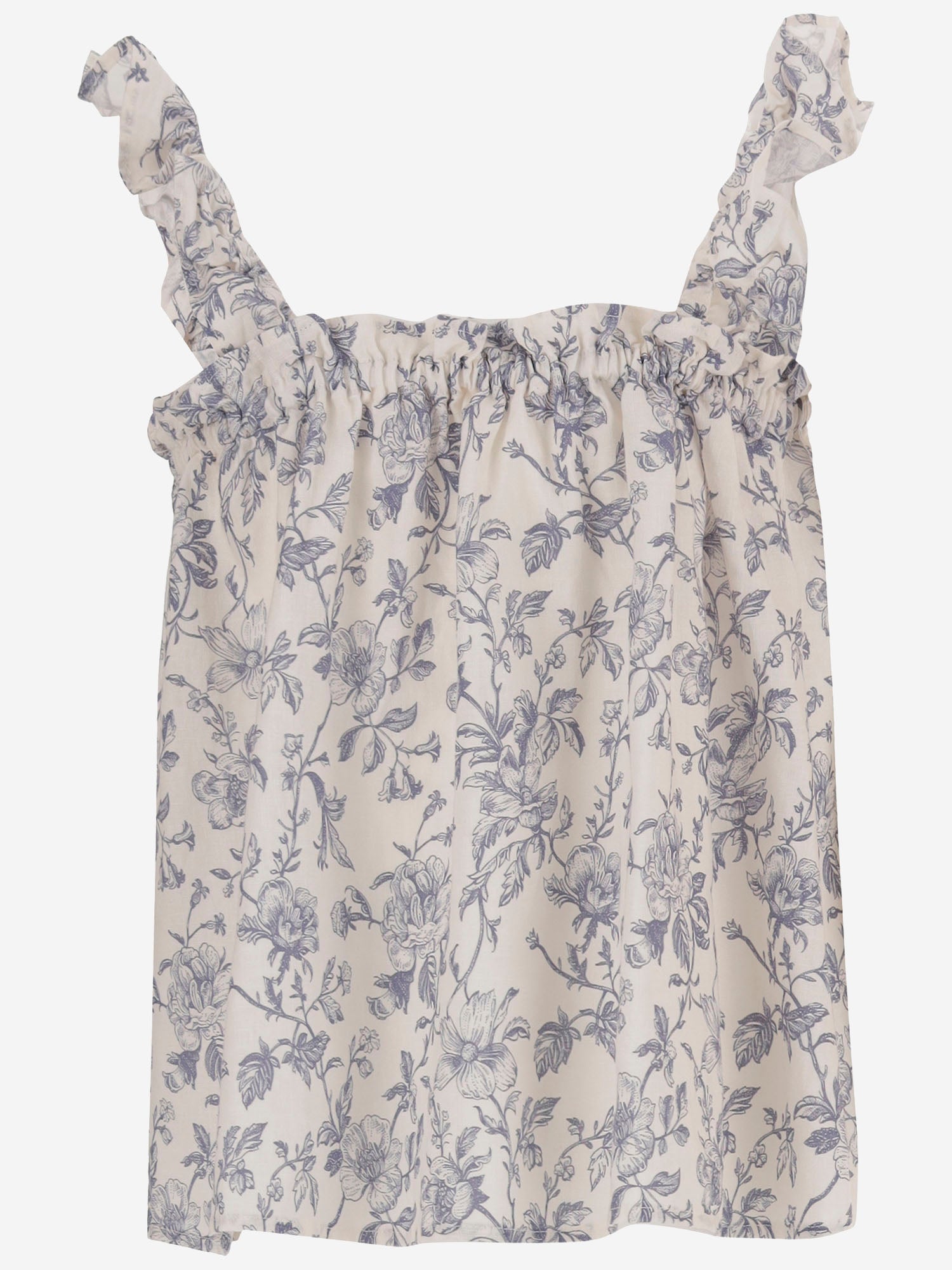 Canotta in misto lino 26618116 325 BABE & TESS KIDS 