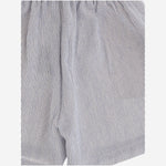 PANTALONI CORTI IN MISTO COTONE A RIGHE 35618060 123 BABE & TESS KIDS 