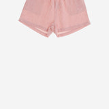 PANTALONI CORTI IN MISTO COTONE A RIGHE 35618060 327 BABE & TESS KIDS 