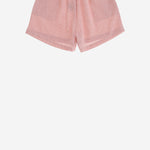 PANTALONI CORTI IN MISTO COTONE A RIGHE 35618060 327 BABE & TESS KIDS 